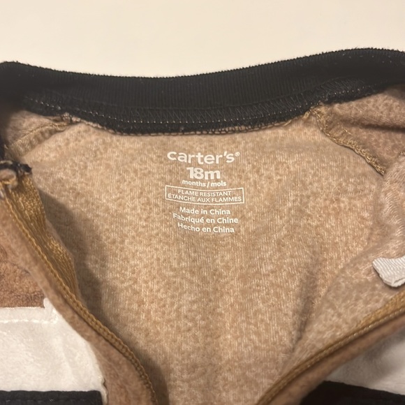 Carter’s, 18 month, raccoon sleeper - Picture 2 of 3